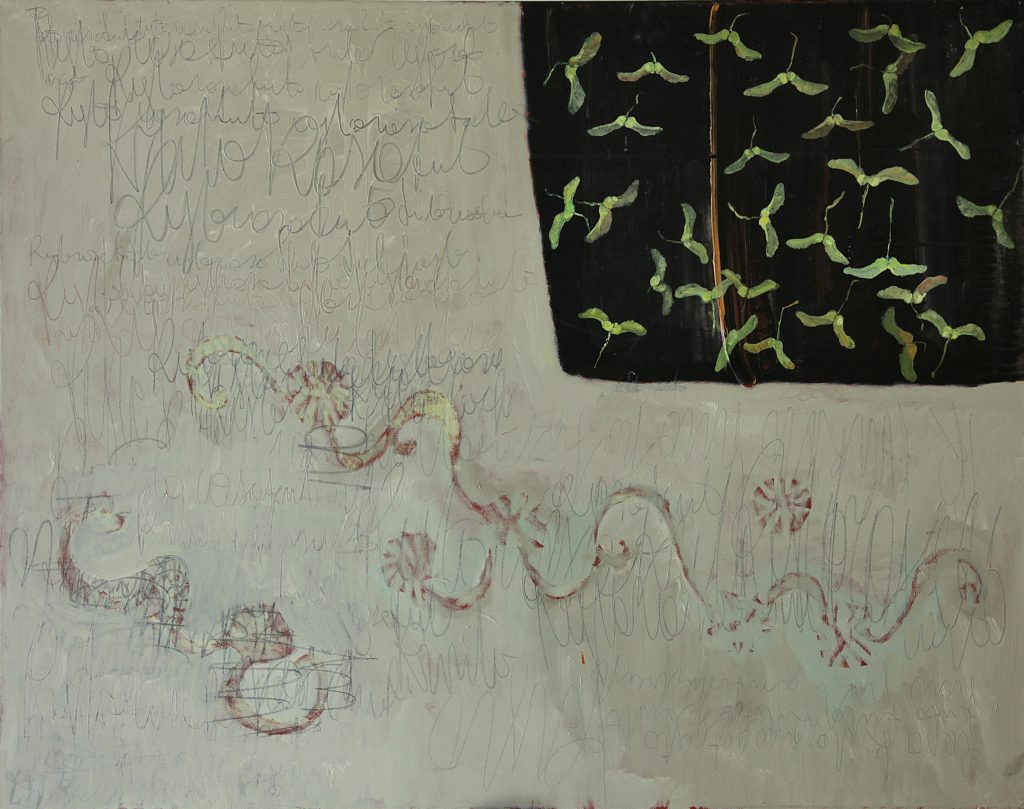 Laiškas rudeniui, 2008, aliejus, drobė, 80x110cm.