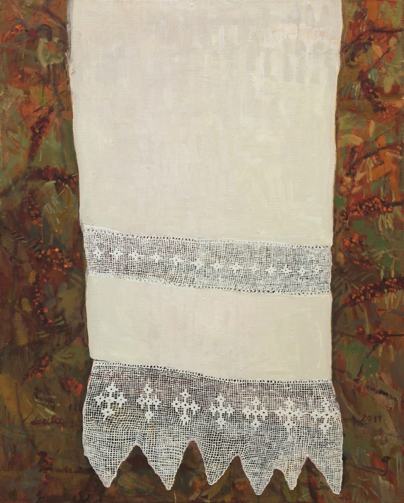 Tabula rasa, 2012, dr. aliejus, 110x90 cm.